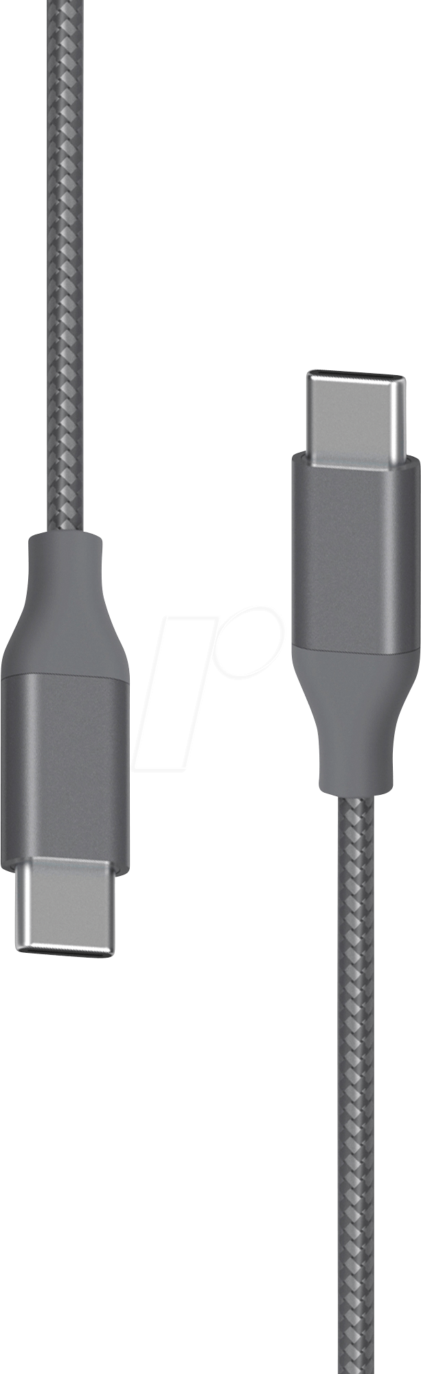 4260458922033 - Kabel PREMIUM Metallic Type C (USB-C) to Type C Cable 15 m (Fast Charging 3A USB 20) Space Grey