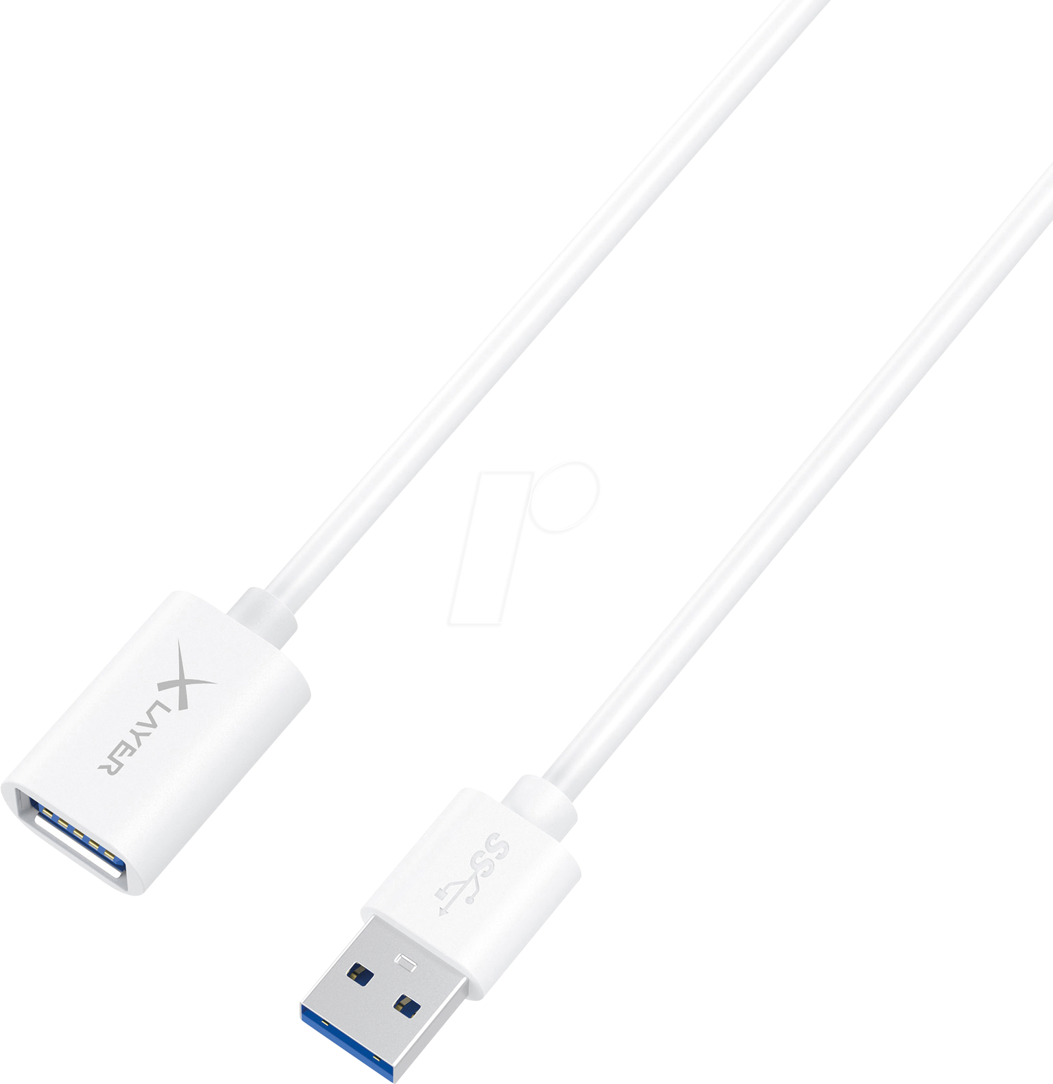 4260458922682 - Xlayer COLOURLINE Kabel Colour Line Verlängerungskabel USB to USB 15 m