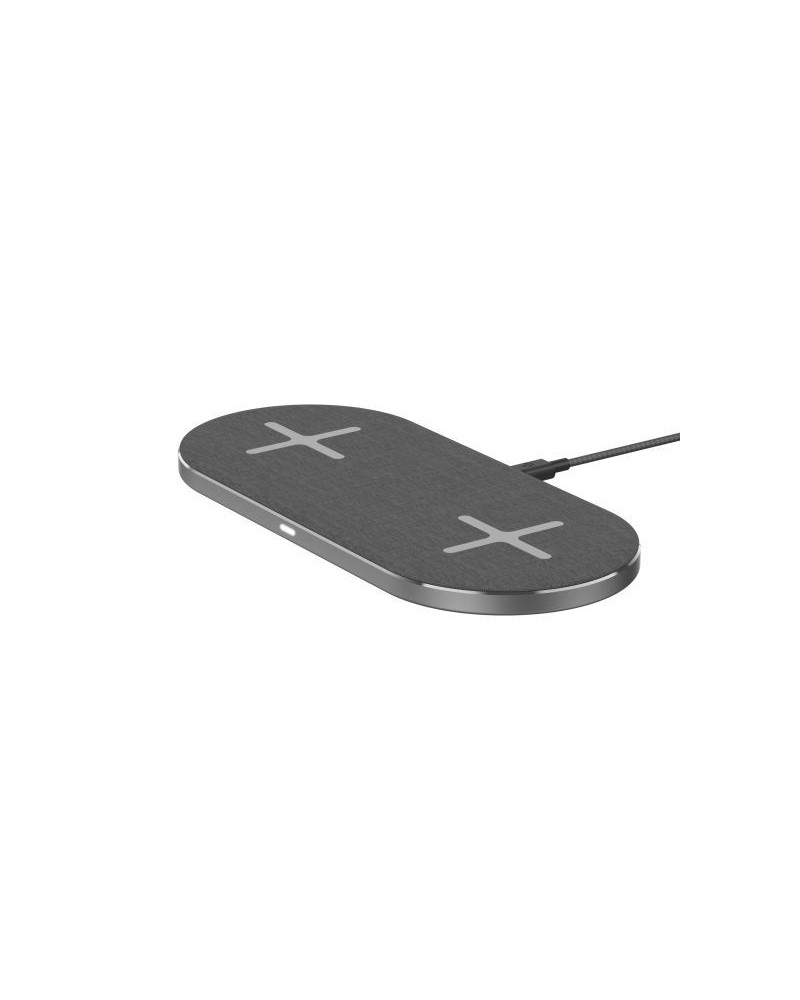 4260458922880 - Ladegerät Wireless Pad 10W Double Qi-zertifiziert Space Grey Smartphones Tablets