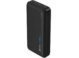 4260458924242 - Xlayer POWERBANKS Powerbank Solid 20000 mAh Akku schnelles Aufladen externes Ladegerät