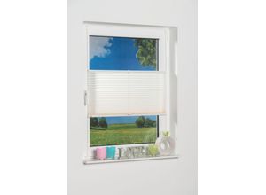 4260459063117 - K-HOME Plissee »Klemmfix Pisa« Lichtschutz ohne Bohren verspannt Crushed-Optik