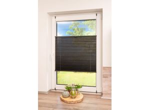 4260459068808 - K-HOME Plissee »Klemmfix Pisa« Lichtschutz ohne Bohren verspannt Crushed-Optik