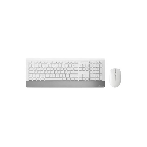 4260459611530 - MROS106 - Highline Series - keyboard and mouse set - silver white - Tastatur & Maus Set - Weiss