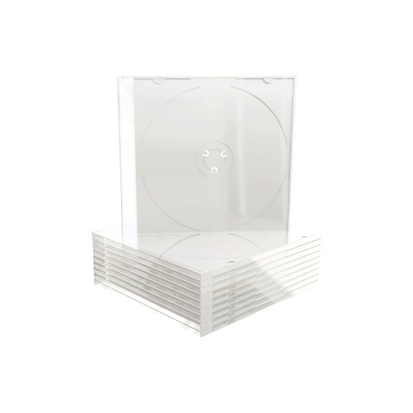 4260459614357 - CD DVD Hülle 14 x 124 x 052 cm (B x H x T) Kunststoff transparent 4260459614357 10 Stück