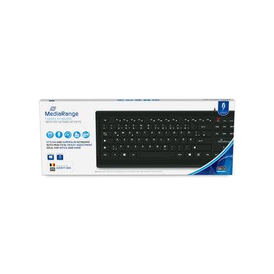 4260459615453 - Tastatur kabelgeb ultraflachen Tasten (BE) sw