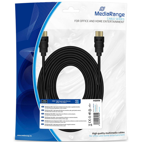 4260459615859 - MediaRange HDMI-Kabel MRCS212 10 m