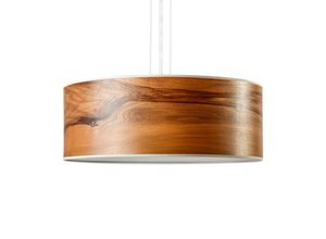 4260460812216 - LeuchtNatur Discus Lampe 55cm Nussbaum europ weiß