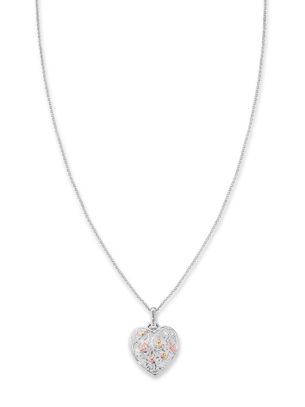 4260463197471 - Kette mit Anhänger ENGELSRUFER With love KETTE LEBENSBAUM HERZ ERN-HEARTTREE-TRICO Halsketten Gr Silber 925 (Sterlingsilber) Länge 50 cm rosegold (silber 925 goldfarben roségoldfarben) Damen Ketten mit Anhänger