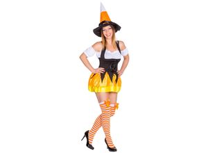 4260473669104 - tectake® Frauenkostüm Halloween Lady