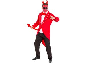 4260473669449 - tectake® Herrenkostüm Teufel