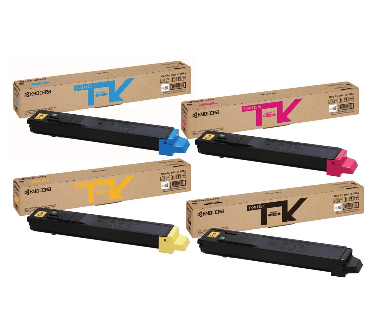 4260473783190 - Original TK-8115 Toner - 4er Multipack