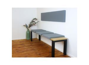 4260474664269 - Lycce Klemmkissen Sitzkissen mit 2 Leisten 33cm Klemmtiefe Kunstleder
