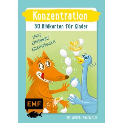 4260478341029 - Konzentration - 30 Bildkarten für Kinder im Kindergarten- und Vorschulalter - Sandra Pichler Box