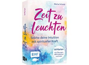 4260478342262 - Kartenbox Zeit zu leuchten - Stärke deine Intuition mit spiritueller Kraft - Marisa Schmid Box