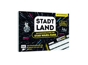 4260478342385 - Stadt Land das inoffizielle Spiel für Star Wars-Fans - Der Spieleklassiker für alle Fans von Luke Leia und Rey