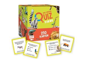 4260478342415 - Kartenbox Das große Quiz - Tiere