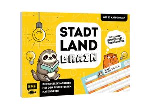 4260478342446 - Stadt Land Brain - Der Spieleklassiker mit den beliebtesten Kategorien