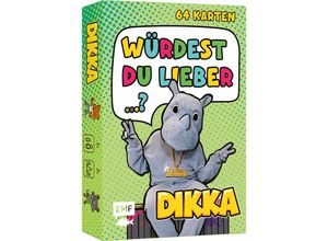 4260478342538 - Kartenspiel Würdest du lieber? Nashornstarke Fragen für Kids mit DIKKA