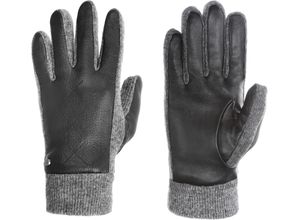 4260478653924 - PEARLWOOD® GLOVES Handschuhe Leder Touch für Herren schwarz L