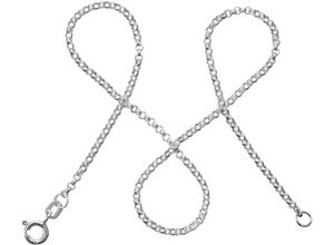 4260479580502 - Collierkettchen MODABILÉ Schmuck Geschenk Silber 925 Halsschmuck Halskette Erbskette Tender Halsketten Gr 40 Silber 925 (Sterlingsilber) Breite 2 mm silberfarben Damen Made in Germany
