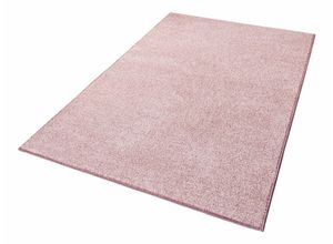 4260482440671 - Teppich HANSE HOME Pure 100 Kurzflor Teppiche Gr B L 140 cm x 200 cm 13 mm 1 St rosa Esszimmerteppiche Kurzflor Unifarben Teppich Modern Wohnzimmer Kinderzimmer Flur