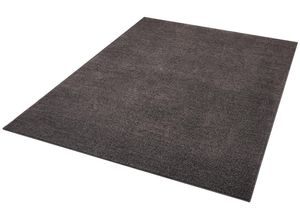 4260482441210 - Teppich HANSE HOME Pure 100 Kurzflor Teppiche Gr B L 200 cm x 300 cm 13 mm 1 St grau (anthrazit) Esszimmerteppiche Kurzflor Unifarben Teppich Modern Wohnzimmer Kinderzimmer Flur