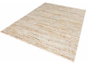 4260482441821 - Hochflor-Teppich HANSE HOME Chic Teppiche Gr B L 80 cm x 150 cm 30 mm 1 St beige (creme) Esszimmerteppiche