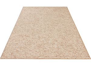 4260482449087 - Teppich HANSE HOME Wolly 2 Teppiche Gr B L 140 cm x 200 cm 12 mm 1 St beige (beige braun) Esszimmerteppiche Flachgewebe Skandi Woll-Optik Esszimmer Wohnzimmer Flur