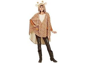 4260483543418 - buttinette Giraffen-Poncho unisex