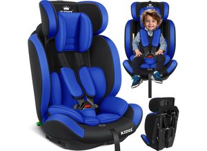 4260486782371 - KIDIZ® Autokindersitz Kinderautositz ? Gruppe 1+2+3 ? 9-36 kg 5-Punkt-Sicherheitsgurt Autositz Kindersitz Einstellbare Kopfstütze Mitwachsende Sitzerhöhung 1-12 Jahre Stabil und Sicher