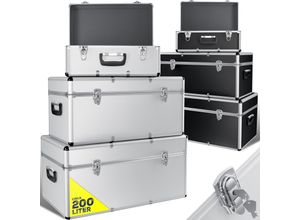 4260486783040 - 3er set Alu Boxen Alubox Alukiste Transportbox Werkzeugkiste Lagerbox neu silber - Masko