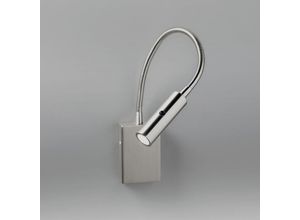 4260489572665 - Lupia Licht - LupiaLicht led Wandleuchte Switch in Nickel-matt 3W 190lm - grey