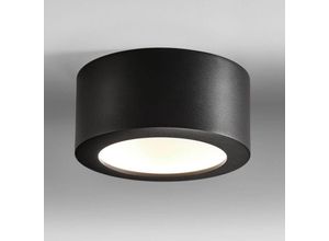 4260489574812 - Lupia Licht - LupiaLicht led Deckenleuchte Bowl in Schwarz 18W 1100lm 173mm - black