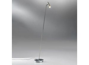 4260489575499 - Lupia Licht - LupiaLicht led Stehleuchte Crane in Nickel 8W 720lm - grey