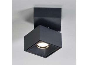 4260489575536 - LED Deckenspot Cube in Schwarz 8W 760lm