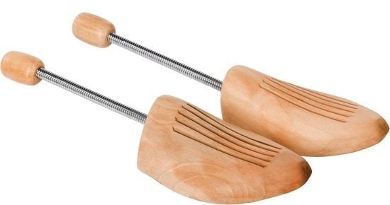 4260490482489 - TecTake - Spiralfeder Schuhspanner Größe 46-48 Holz - 402249