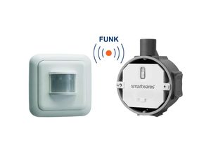 4260492253841 - Smartwares - SmartHome Funk Schalter Set = Funk-Einbauschalter + Bewegungsmelder 1000W