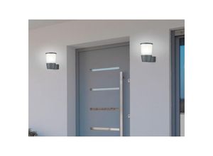 4260492257177 - Trio Leuchten - 2er-Set led Außenwandleuchten Aluminium Anthrazit 17cm IP54