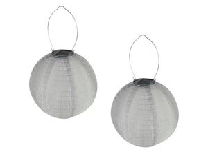 4260492258068 - - 2er Set Solarlaterne Gartenlampion led weiß ø 25cm Ein Ausschalter Wetterfest 4260492258068 - - 2er Set Solarlaterne Gartenlampion led weiß ø 25cm Ein Ausschalter Wetterfest