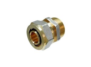 4260494173567 - Heima-press - Schraubfitting-Übergang mit Außengewinde - 16 x 20 mm - 3 4 für Alu-Mehrschicht-Verbundrohr