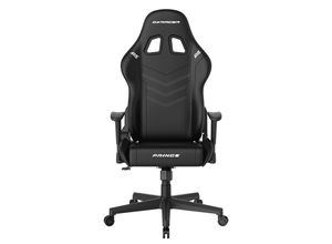 4260496574164 - Gaming Stuhl GC LPF132LTC NW PRINCE Serie Kunstleder schwarz mit weißen Nähten