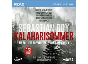 4260497428251 - pidax Hörspiel-Klassiker - Kalaharisommer - Pivatdetektiv Hannibal Hunter1 Audio-CD MP3 - Sebastian Goy (Hörbuch)