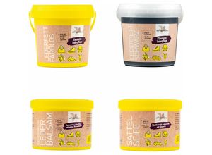 4260499310110 - B&e - Lederpflege-Set - 4x 500ml 4260499310110 - B&e - Lederpflege-Set - 4x 500ml