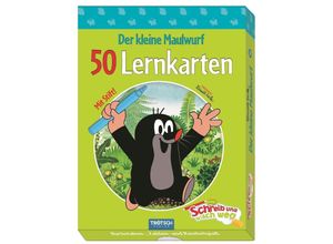 4260500163711 - Der kleine Maulwurf - Der kleine Maulwurf Lernkarten Schreib-und-wisch-weg in Box