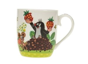 4260500164879 - Kindertasse - Der kleine Maulwurf - Erdbeere