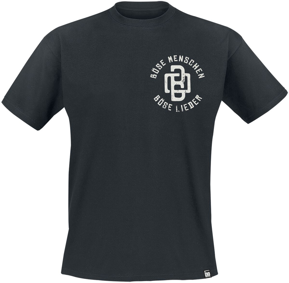 4260500531831 - Böse Menschen Remake T-Shirt schwarz in XXL 4260500531831 - Böse Menschen Remake T-Shirt schwarz in XXL