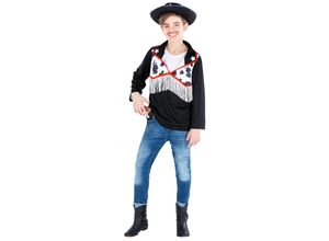 4260505442033 - tectake® Jungenkostüm Cowboy Hemd Sheriff