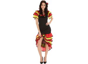 4260505445348 - tectake® Frauenkostüm Flamenco Tänzerin Maria Carmen