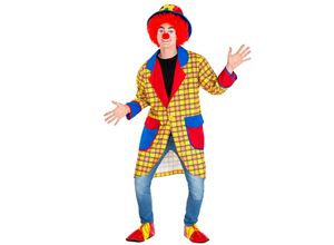 4260505449575 - tectake® Herrenkostüm Clown Fridolin