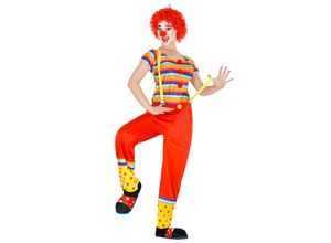 4260505449933 - tectake® Frauenkostüm Clown Leonie